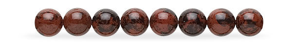 Mahogany Obsidian Gemstone Beads